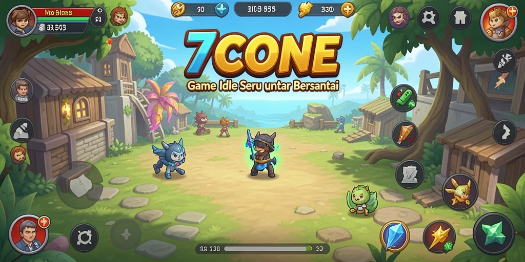 Tampilan menarik dari gameplay <strong>7CONE</strong> yang mengasyikkan.