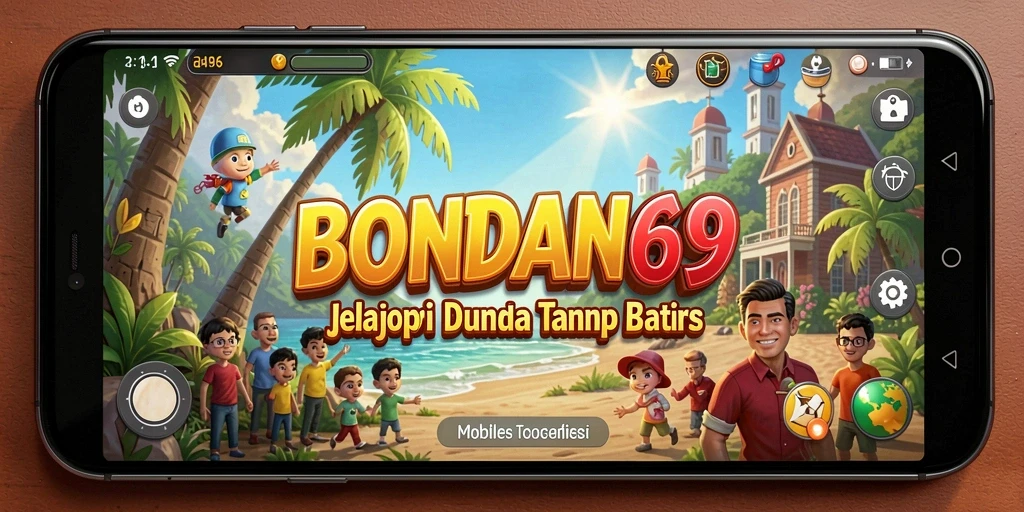 Tampilan gameplay BONDAN69 yang menawan dan penuh petualangan Open World.