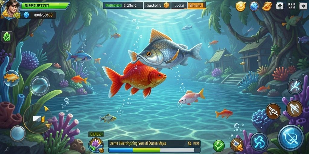 Tangkapan ikan yang menunggu di layar game DIREKTURTOTO.