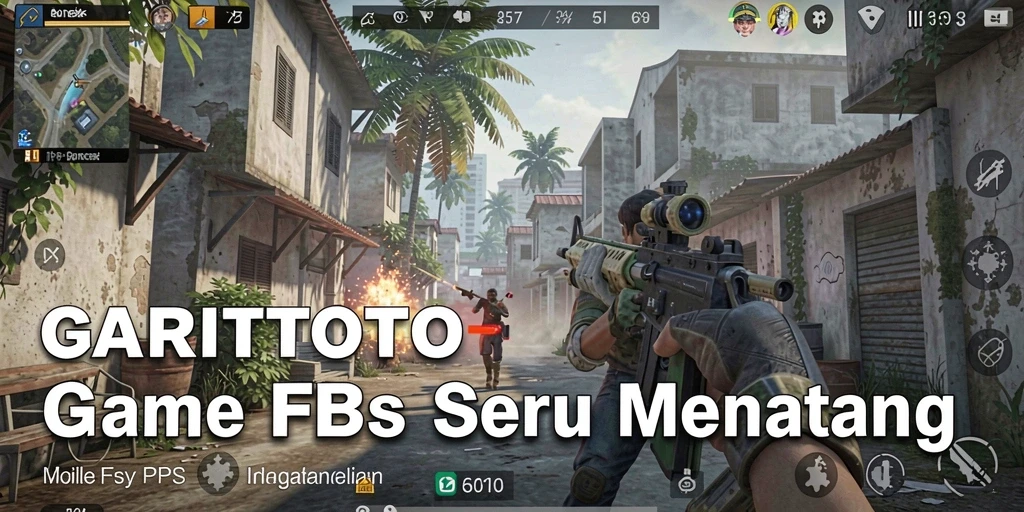 Gameplay seru GARITOTO dengan aksi tembak-menembak yang menegangkan.