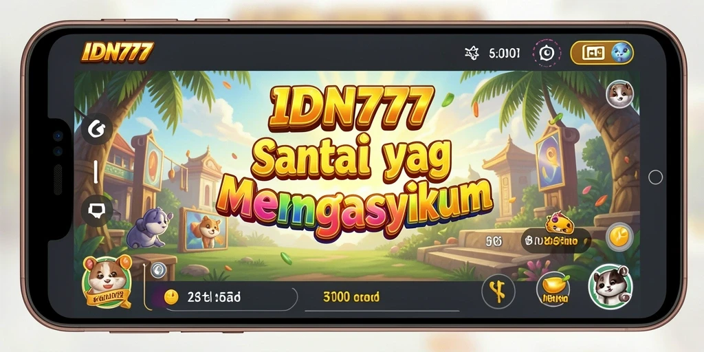 Screenshot gameplay IDN777 yang menarik dan penuh warna.