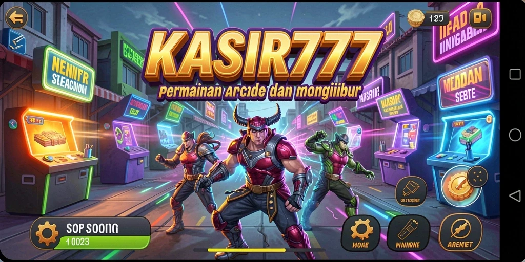 Tampilan menarik gameplay KASIR777 yang seru dan dinamis.
