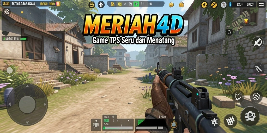 Tampilan gameplay seru dan menantang di MERIAH4D.