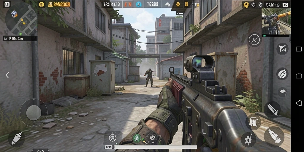 Tampilan gameplay RANS303 dengan aksi mendebarkan yang penuh strategi.