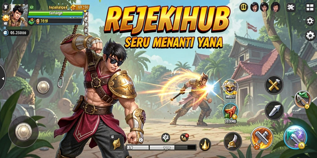 Screenshot gameplay seru dari REJEKIHUB dengan petualangan menegangkan.