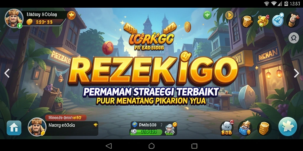 Screenshot gameplay REZEKIGO menampilkan aksi strategi yang mendebarkan.