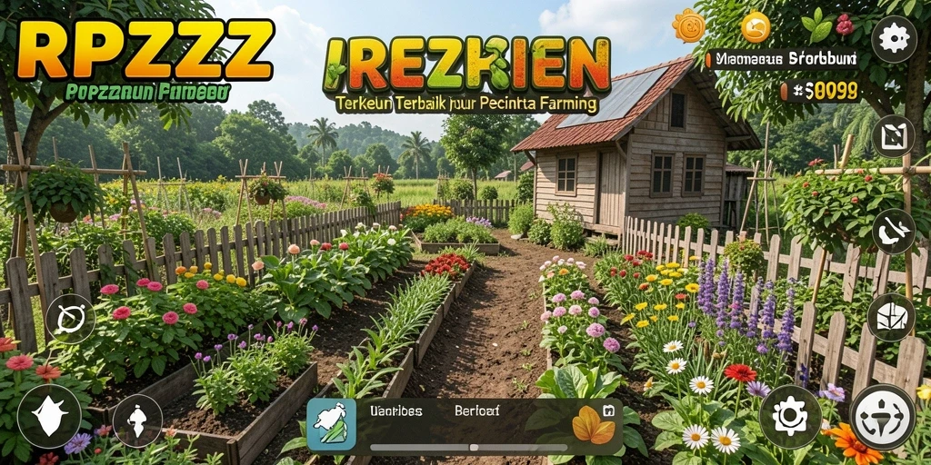 Tampilan gameplay RPZZZ yang menawan dan atraktif.