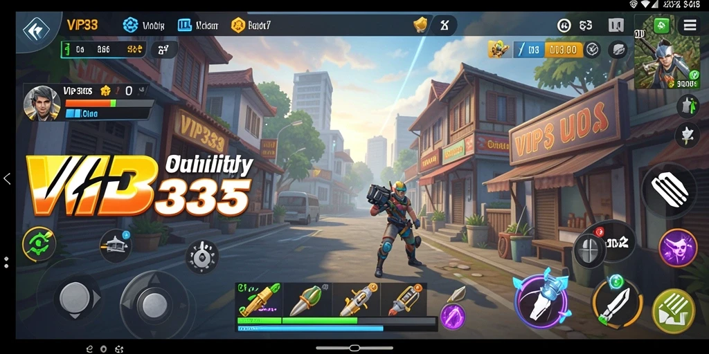Tampilan antarmuka VIP333 yang sederhana dan fungsional.